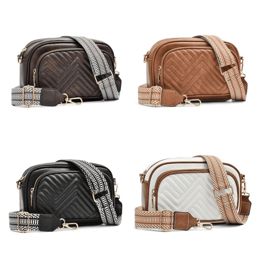 Bolsa Crossbody Sandrinha em Couro