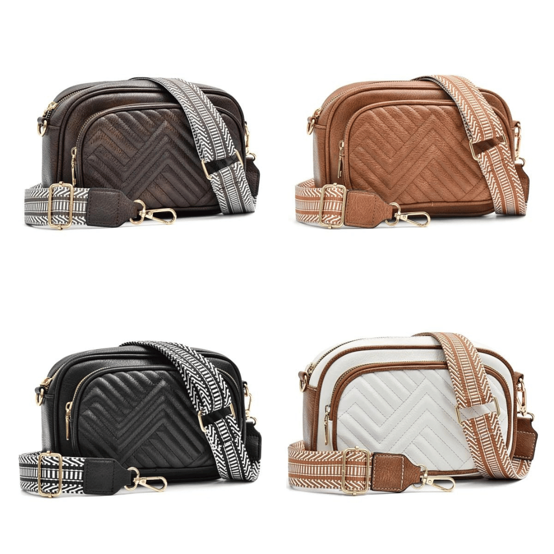 Bolsa Crossbody Sandrinha em Couro