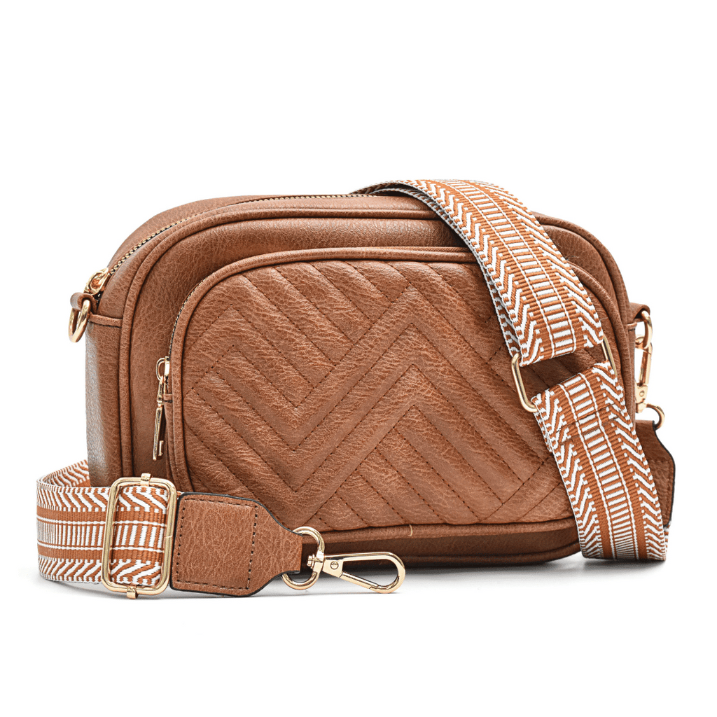 Bolsa Crossbody Sandrinha em Couro