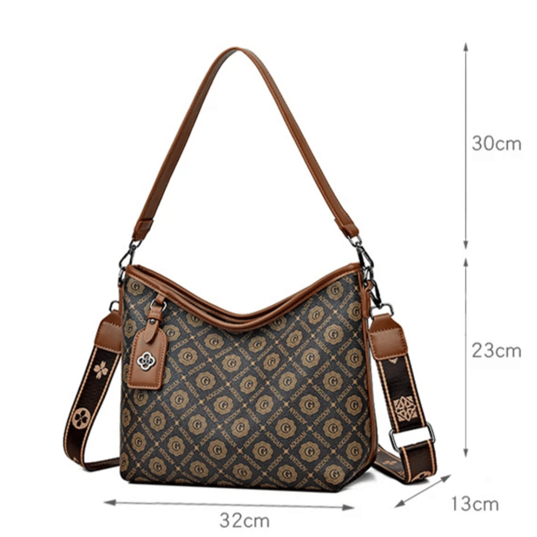 Bolsa tote Loft em couro