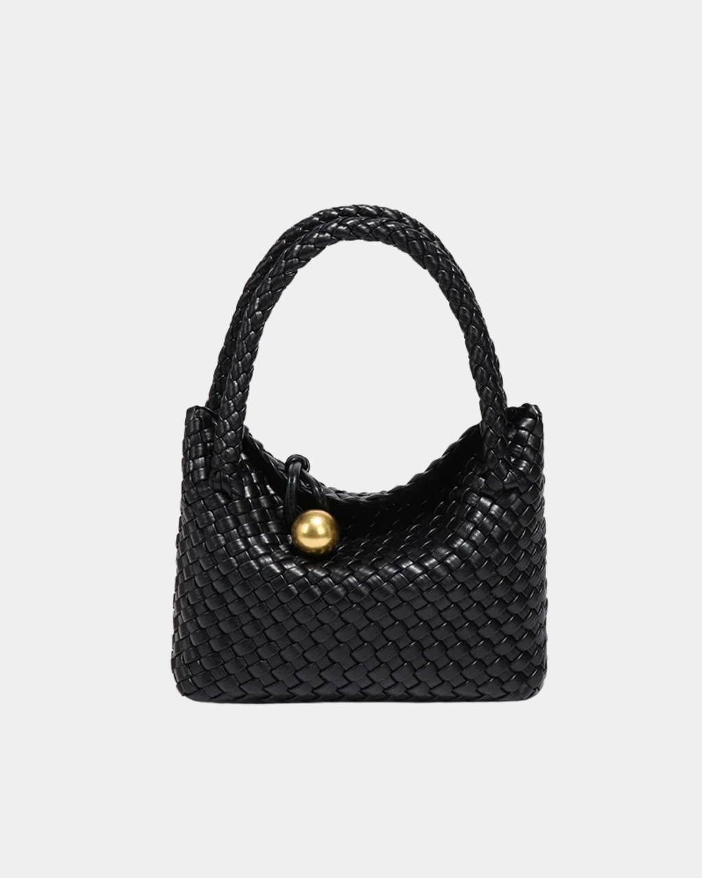 Bolsa Feminina em Couro Vegano Trançado Premium