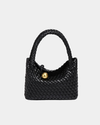 Bolsa Feminina em Couro Vegano Trançado Premium
