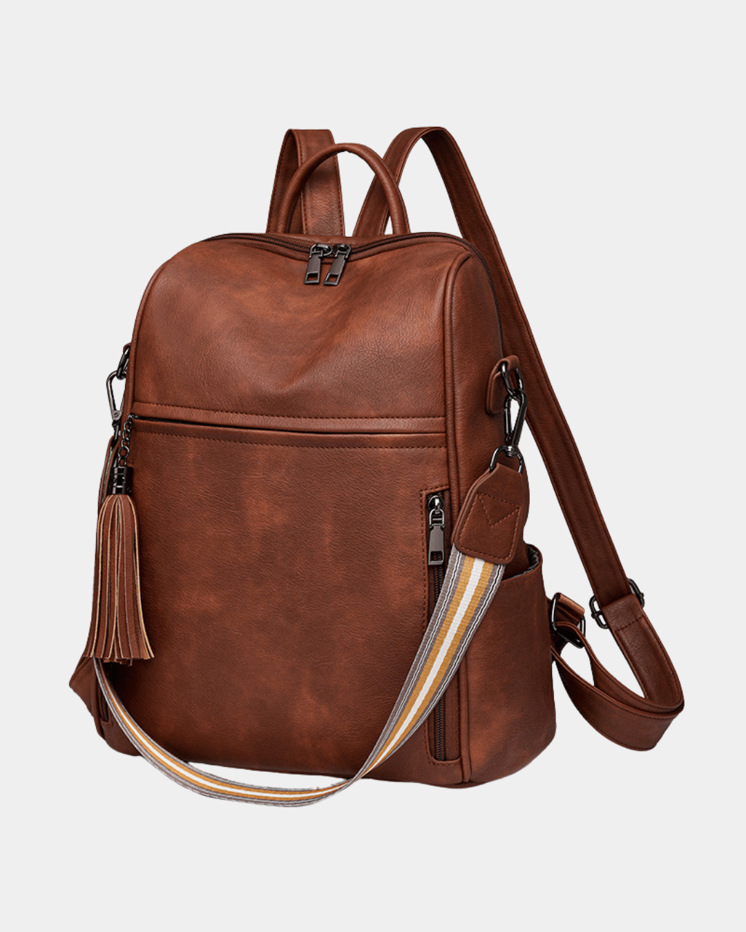 Mochila de couro Isla novo modelo 2026
