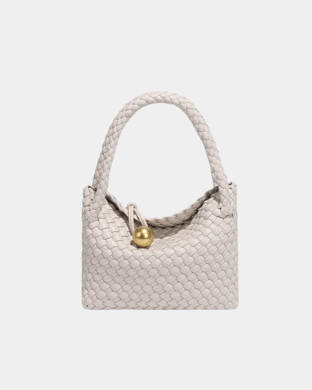 Bolsa Feminina em Couro Vegano Trançado Premium