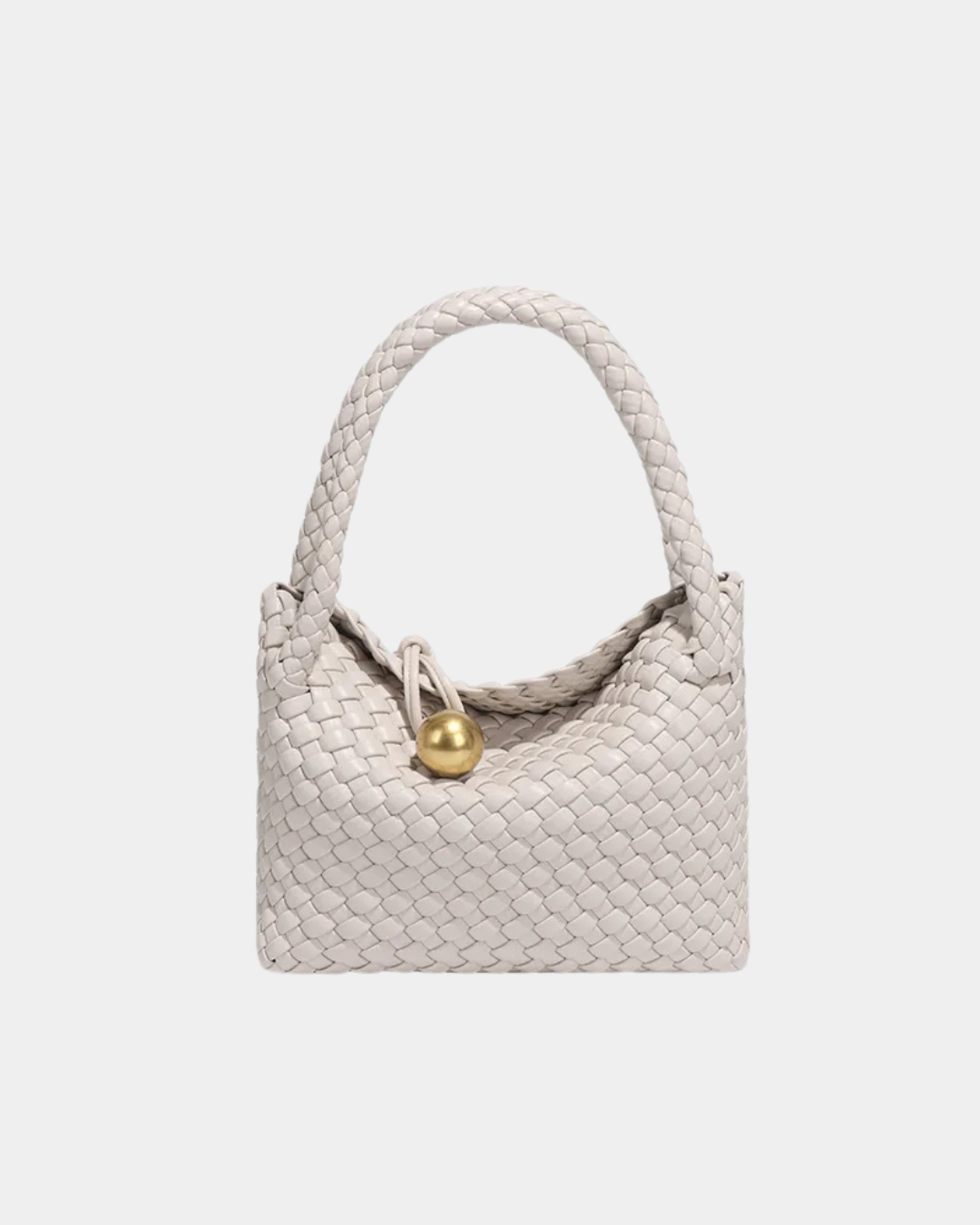 Bolsa Feminina em Couro Vegano Trançado Premium