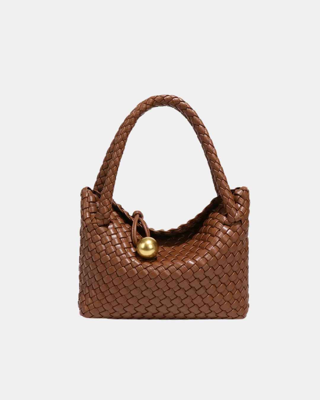 Bolsa Feminina em Couro Vegano Trançado Premium