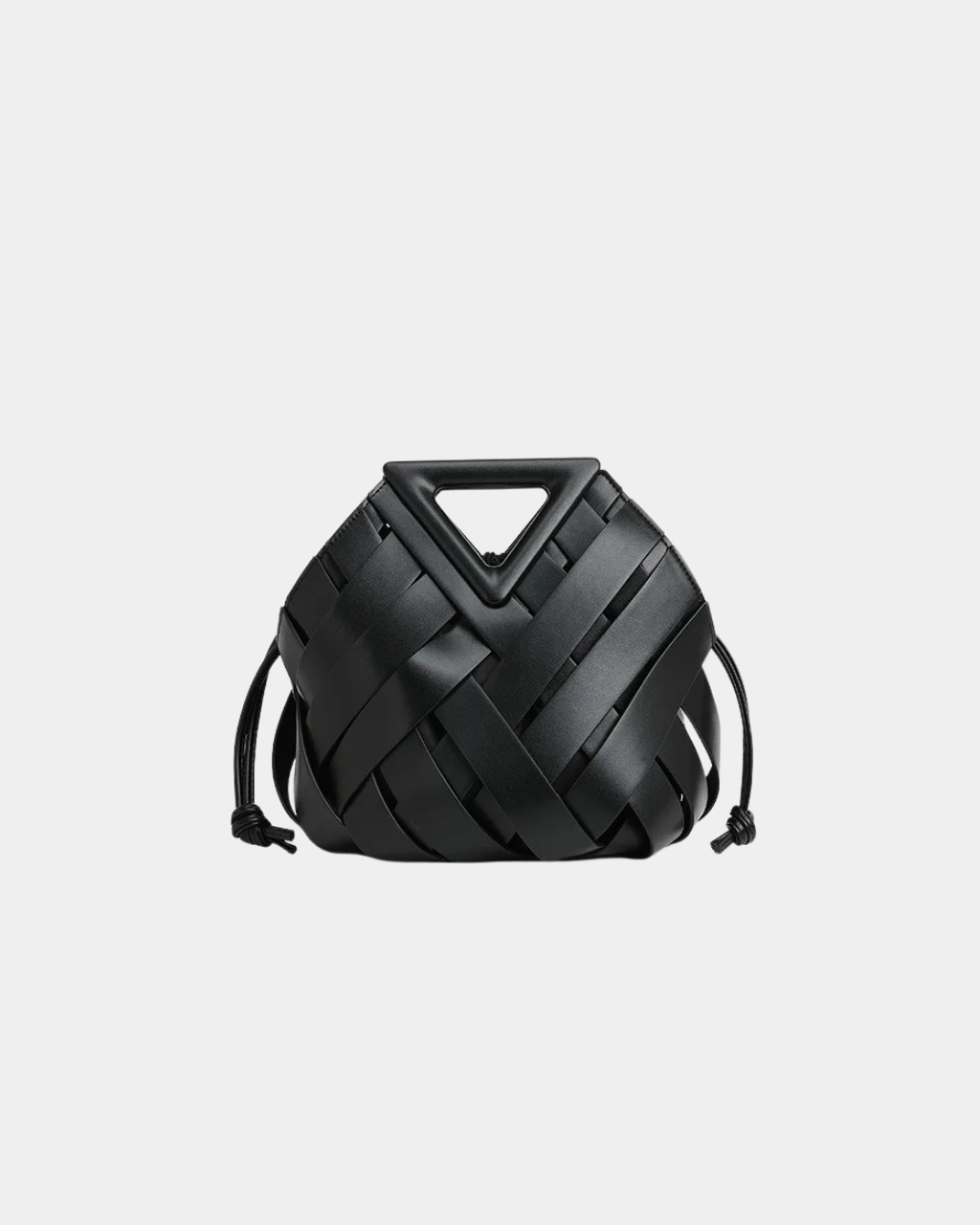 Bolsa Fabi Savana em couro trançado