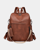 Mochila de couro Isla novo modelo 2026