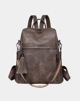 Mochila de couro Isla novo modelo 2026