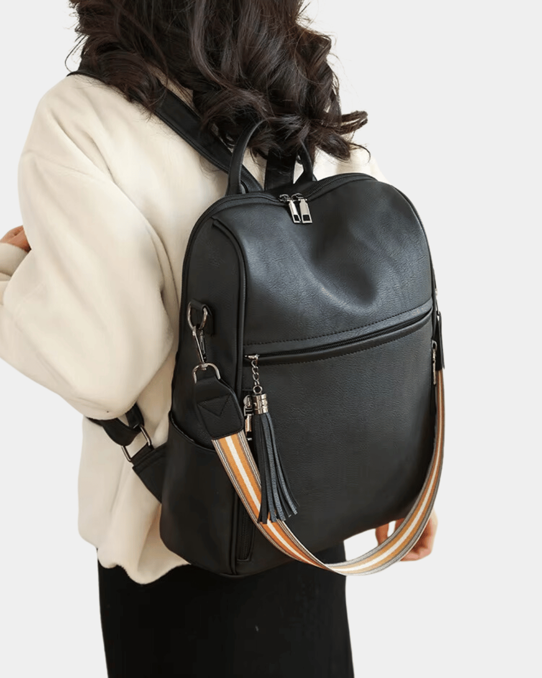 Mochila de couro Isla novo modelo 2026