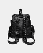 Mochila Fusion Spikes em couro