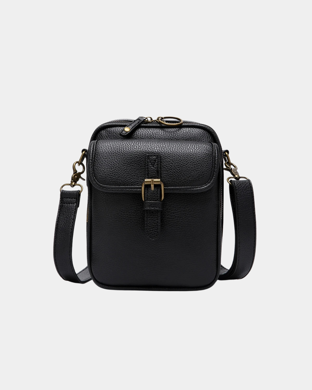 Bolsa Victoria compacta em couro premium