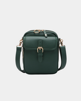 Bolsa Victoria compacta em couro premium