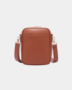 Bolsa Victoria compacta em couro premium