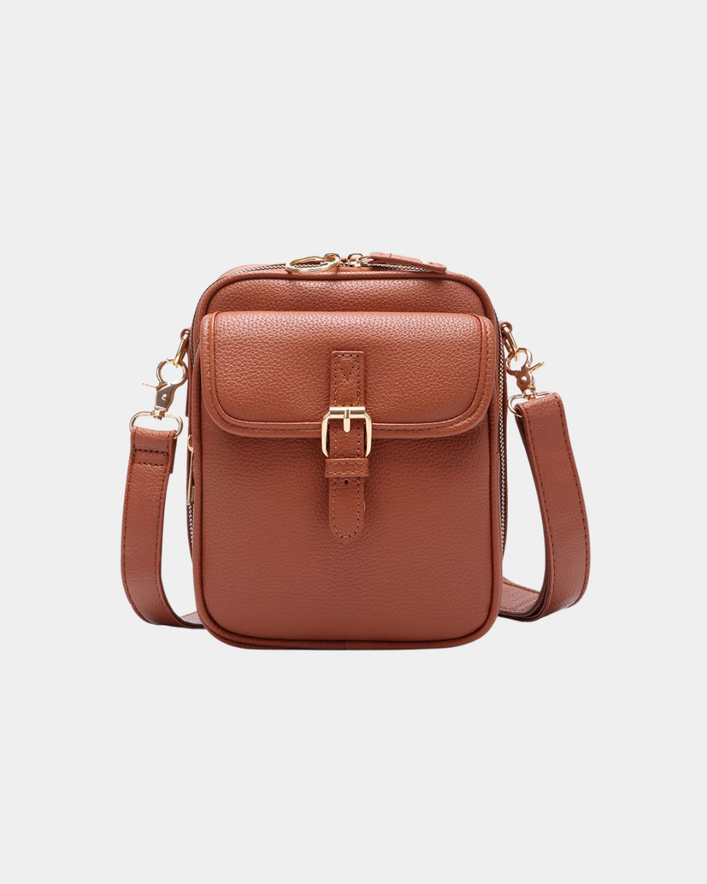 Bolsa Victoria compacta em couro premium