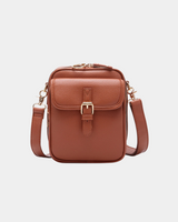 Bolsa Victoria compacta em couro premium