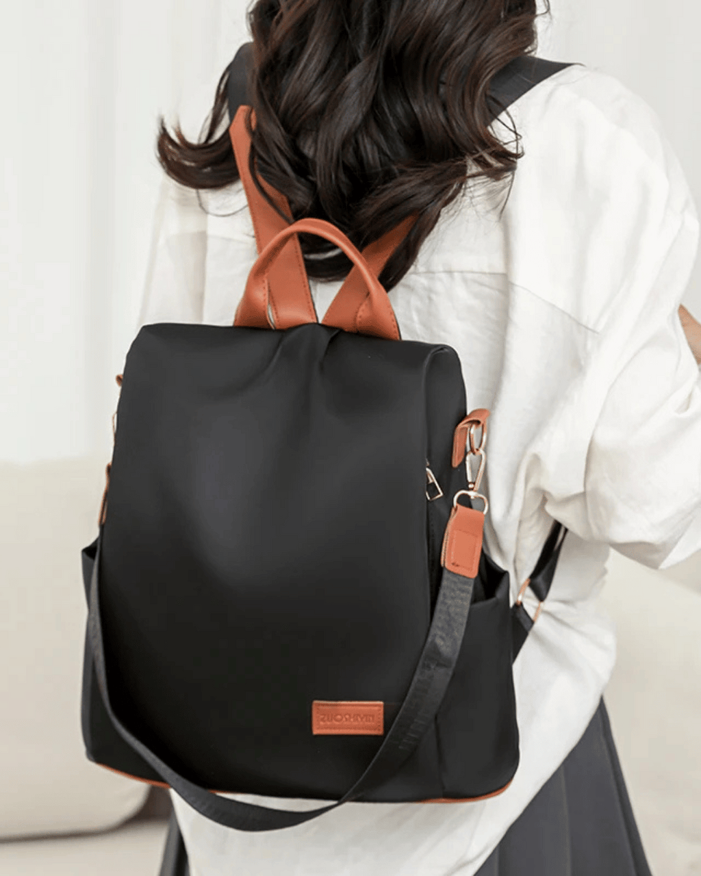 Mochila Kallye couro