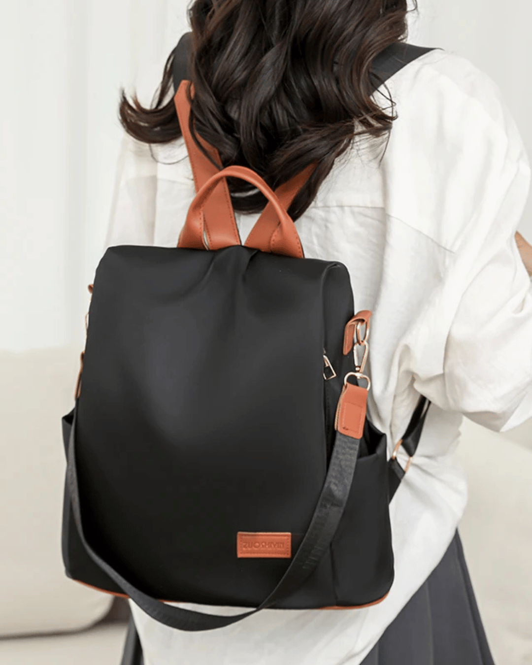 Mochila Kallye couro