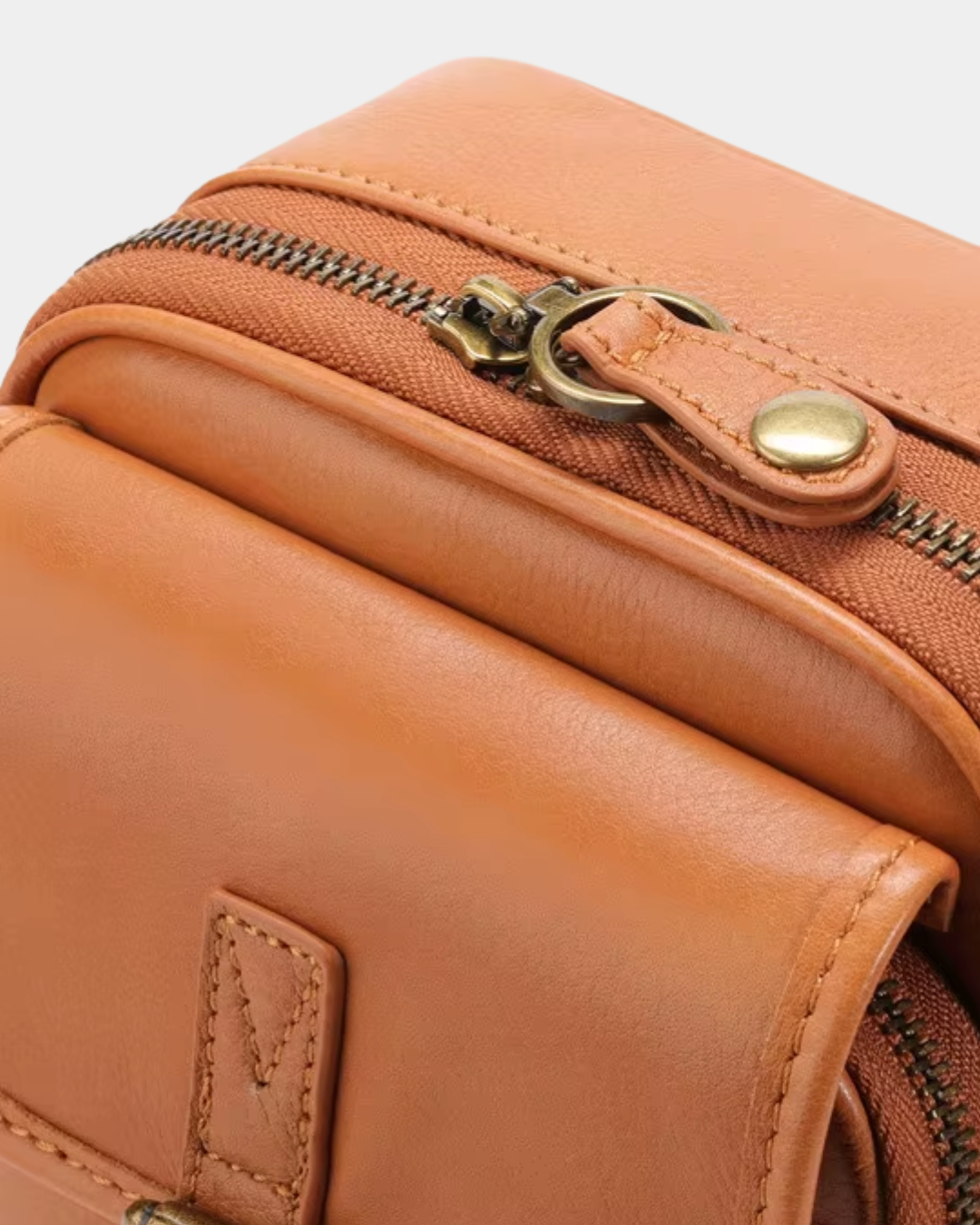 Bolsa Victoria compacta em couro premium