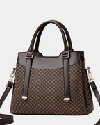 Lançamento de bolsa de couro Roma