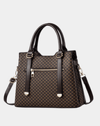 Lançamento de bolsa de couro Roma