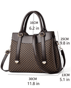 Lançamento de bolsa de couro Roma