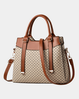 Lançamento de bolsa de couro Roma