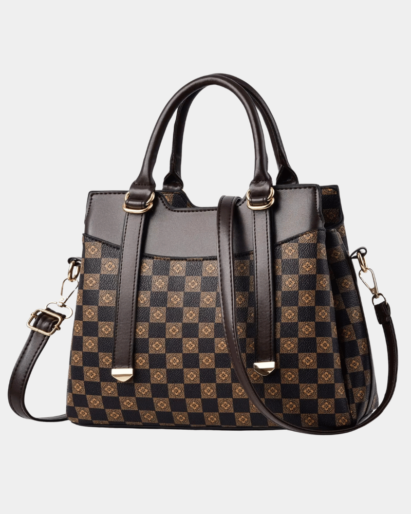 Lançamento de bolsa de couro Roma
