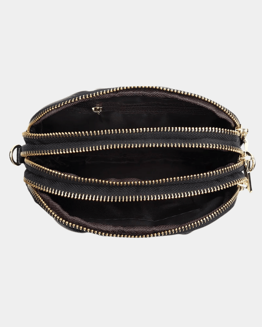 Bolsa Lane de couro com divisória