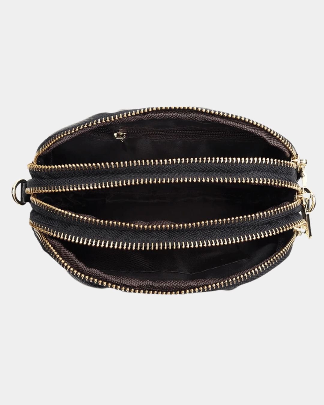 Bolsa Lane de couro com divisória