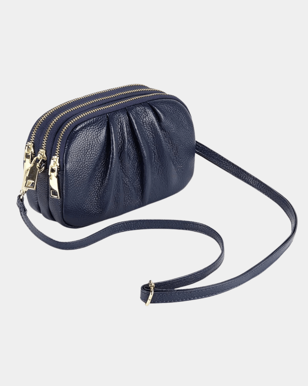 Bolsa Lane de couro com divisória