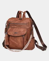 Mochila Sandy Vintage Couro, Nova Coleção 2026