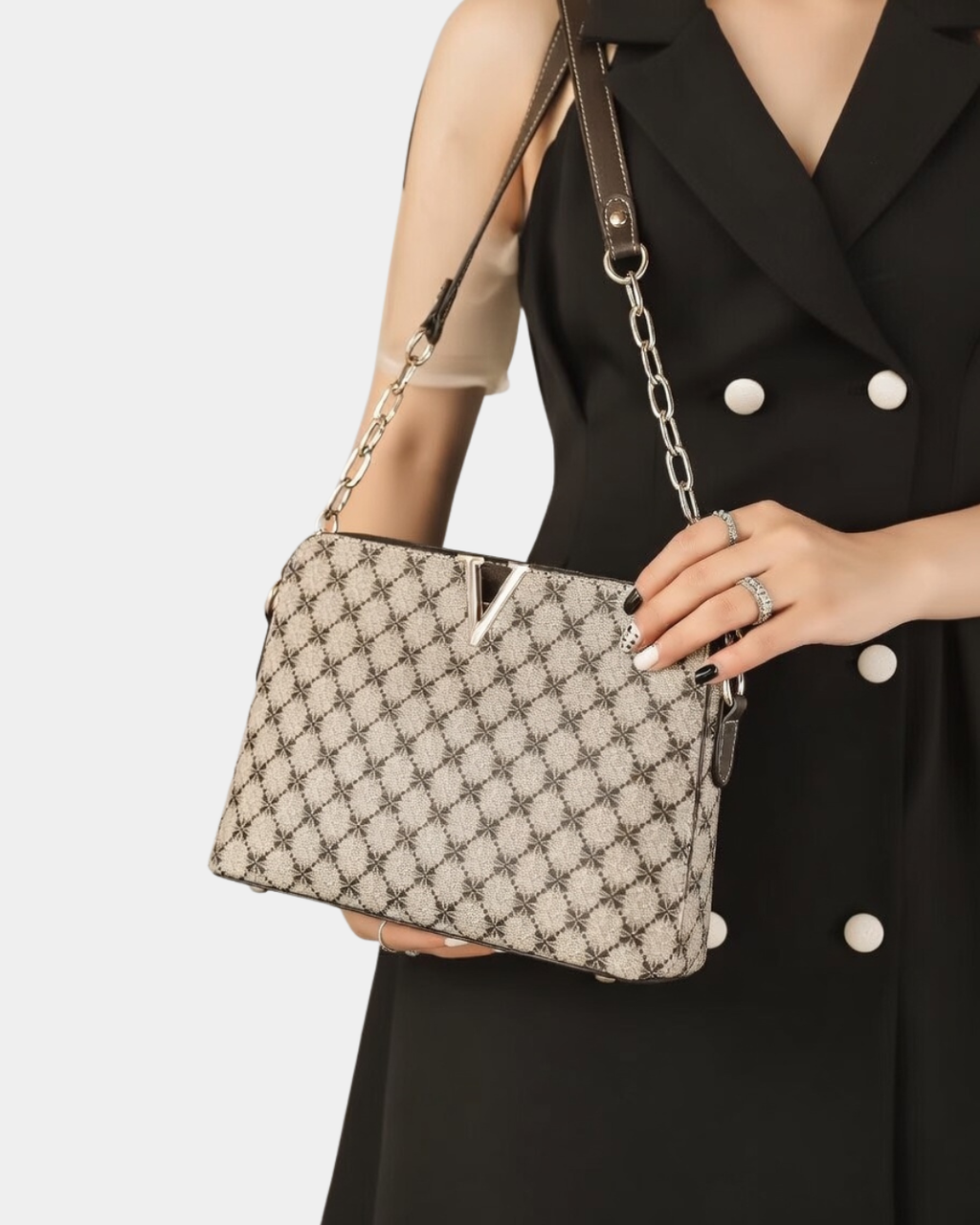 Bolsa Feminina Valenza Monogram