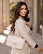 Bolsa couro Premium Transversal Aurora Class