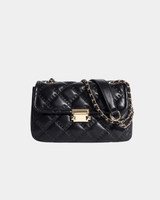 Bolsa Ana Lucia em couro acolchoado
