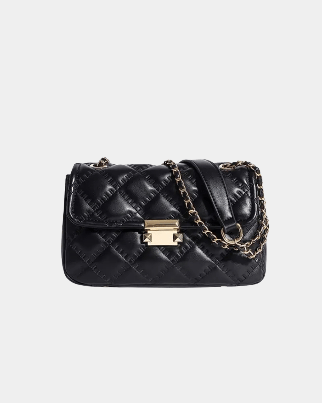 Bolsa Ana Lucia em couro acolchoado