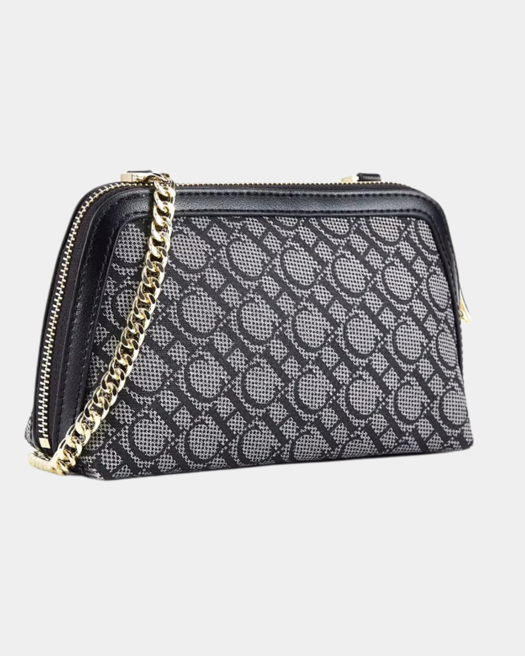 Bolsa de couro Tália com alça de corrente