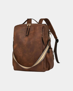 Mochila Estefani em couro modelo novo 2026