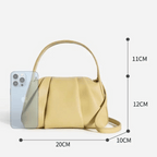 Bolsa holandesa em couro legítimo