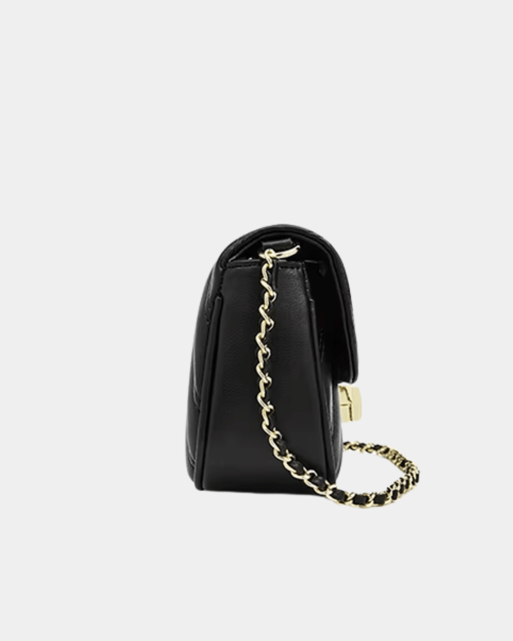 Bolsa de Couro Elegance Belle – Alça Corrente Dourada