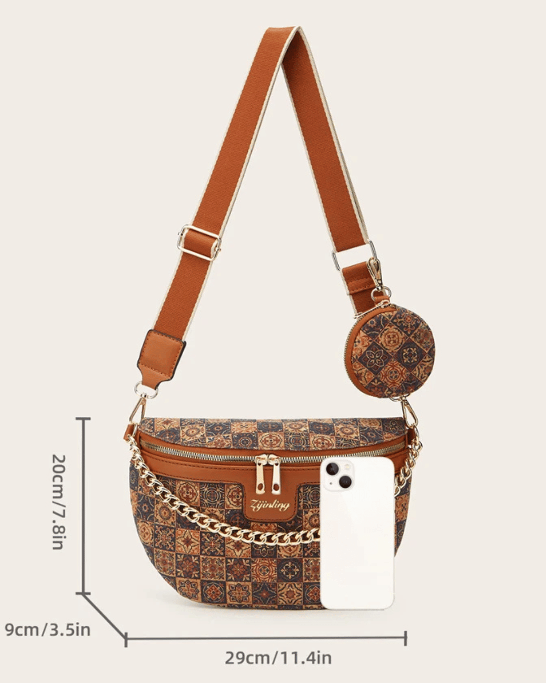 Bolsa Crossbody estilo pochete