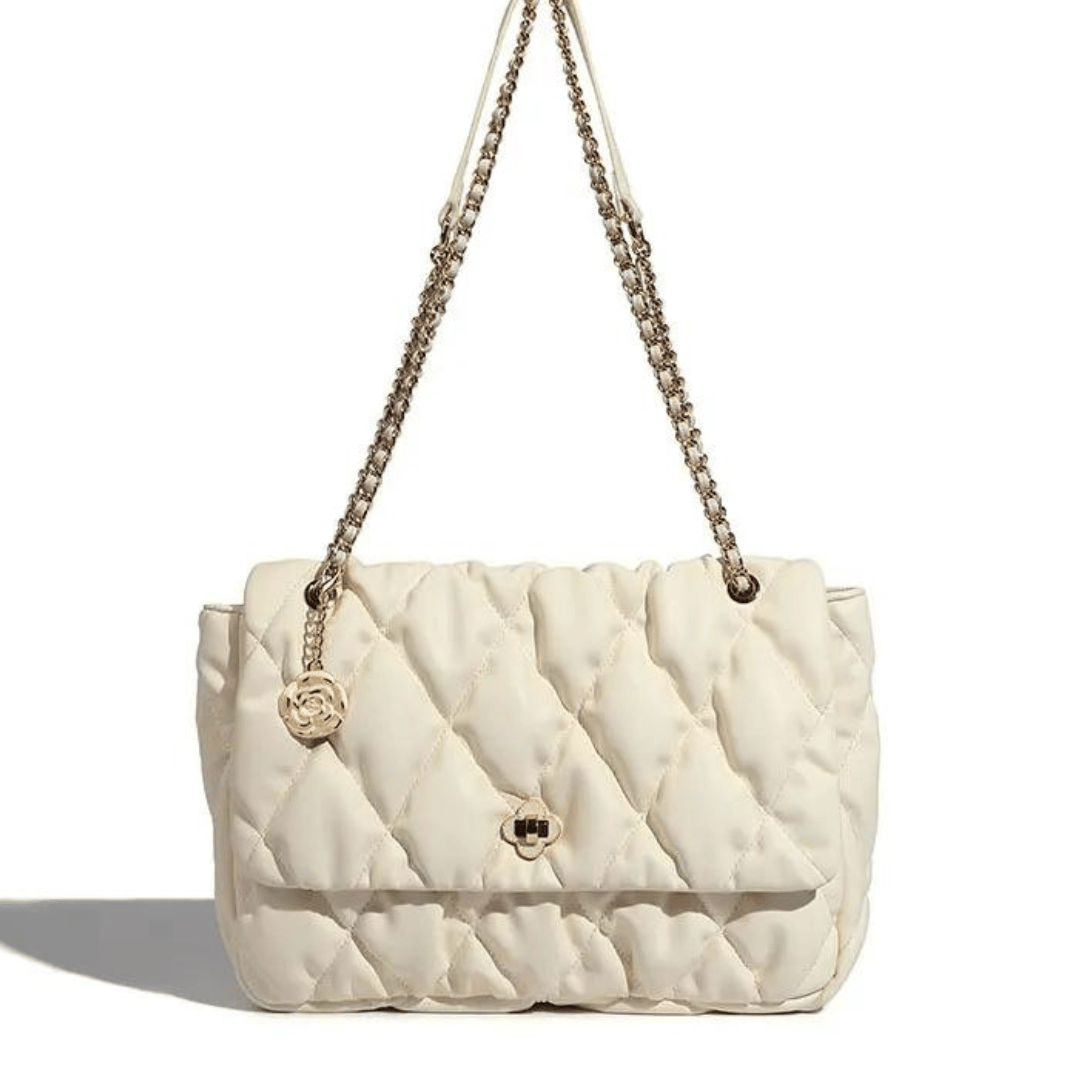 Bolsa de couro acolchoada Beloved Girl