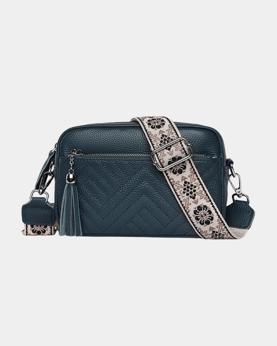 Bolsa Dany Transversal em couro