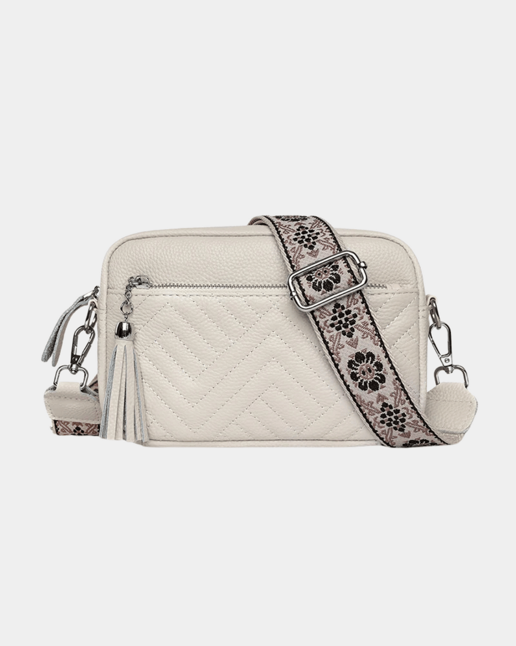 Bolsa Dany Transversal em couro
