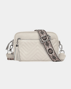 Bolsa Dany Transversal em couro