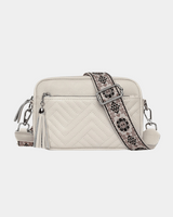 Bolsa Dany Transversal em couro