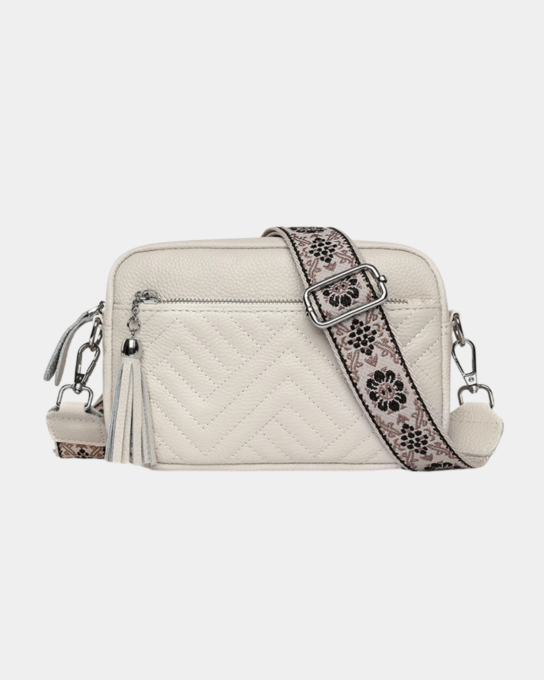 Bolsa Dany Transversal em couro