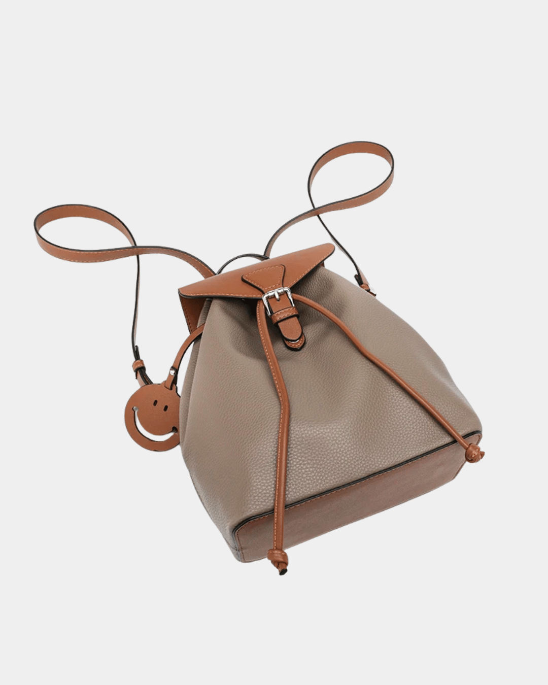 Mochila com fechamento de corda Smile Face