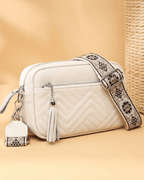 Bolsa Dany Transversal em couro