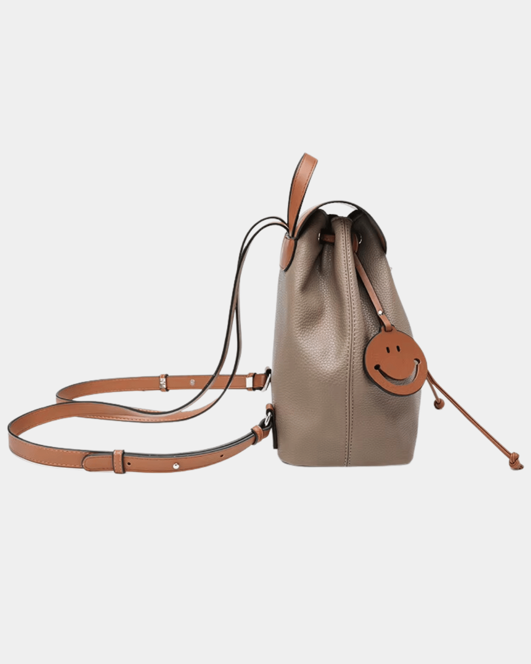 Mochila com fechamento de corda Smile Face
